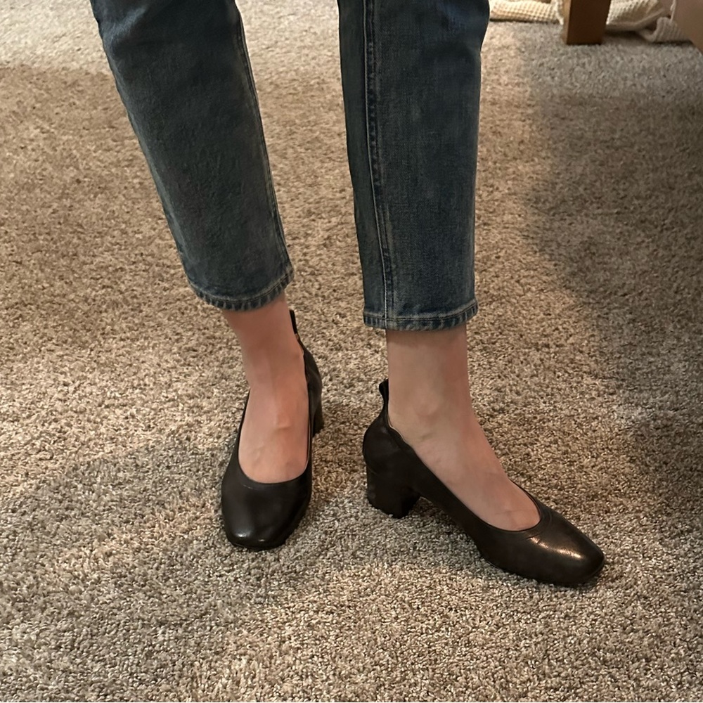 Everlane Italian Leather Day Heel